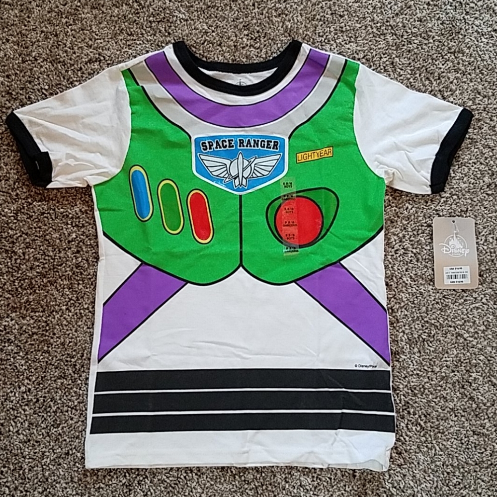*NEW!* Disney Boy's Buzz Lightyear Tee, Size 5/6
